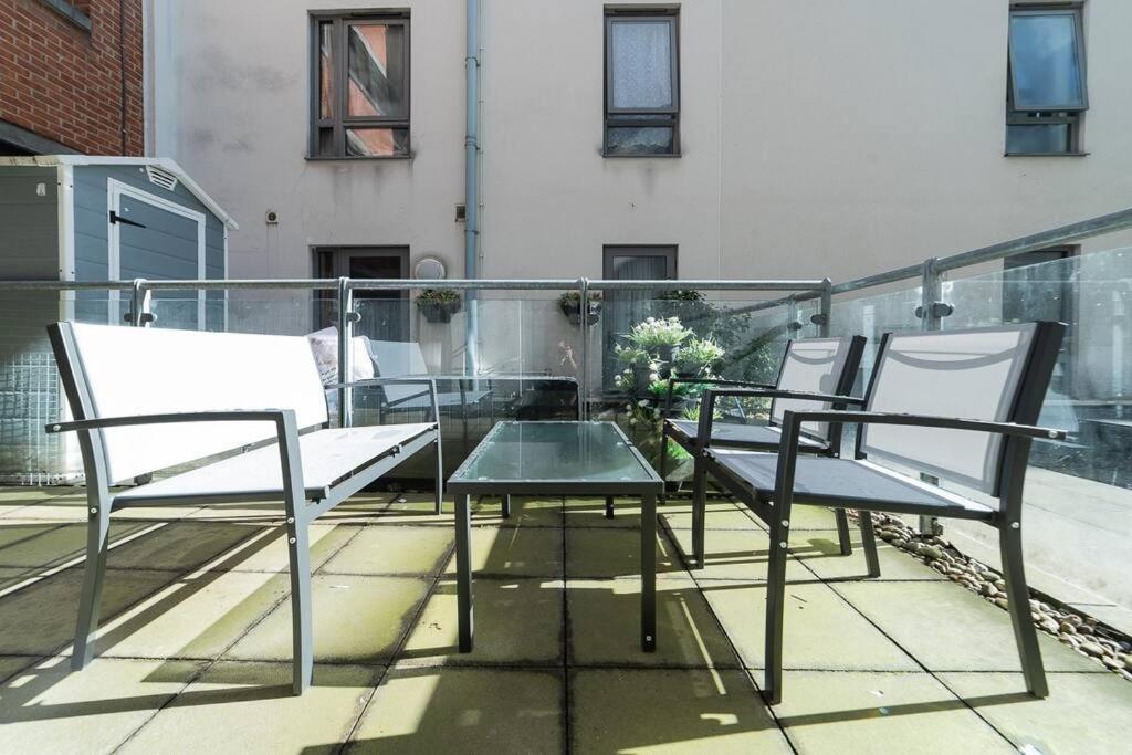 Liverpool St Shoreditch London Terrace Apartment Dış mekan fotoğraf