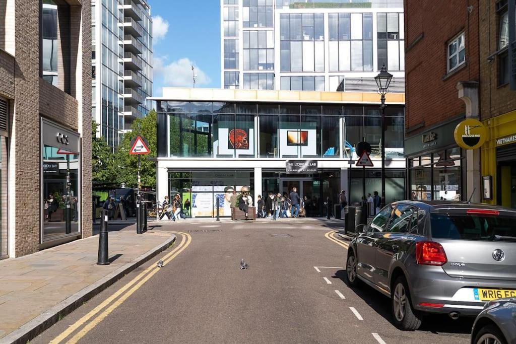 Liverpool St Shoreditch London Terrace Apartment Dış mekan fotoğraf